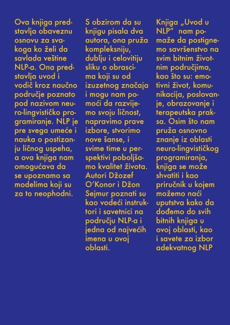 uvod u nlp džon sejmur džozef o konor