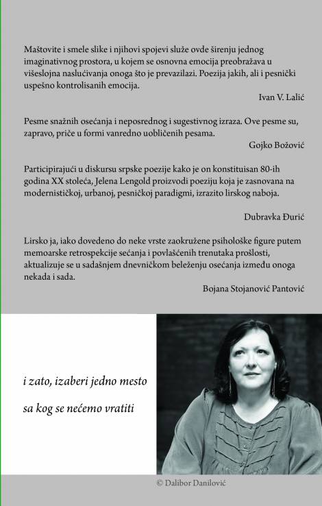 izaberi jedno mesto jelena lengold
