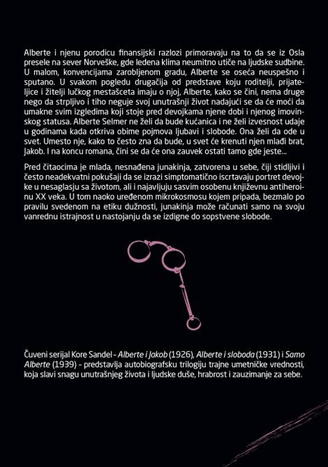alberte i jakob (trilogija o alberti prvi deo) kora sandel
