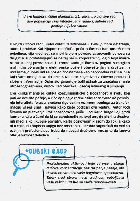 duboki rad kako ostati usredsređen u svetu punom ometanja kal njuport