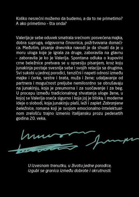 zabranjena beležnica alba de sespedes