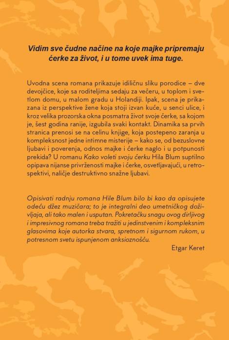 kako voleti svoju ćerku hila blum