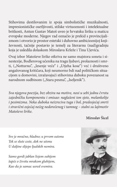 izabrane pjesme antuna gustava matoša antun gustav matoš