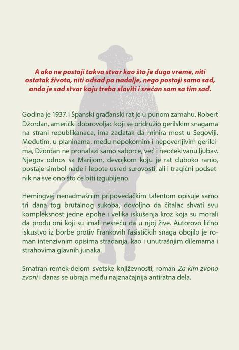 za kim zvono zvoni ernest hemingvej