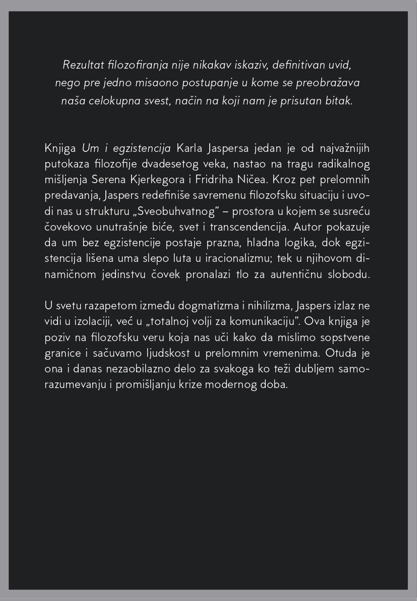 um i egzistencija karl jaspers