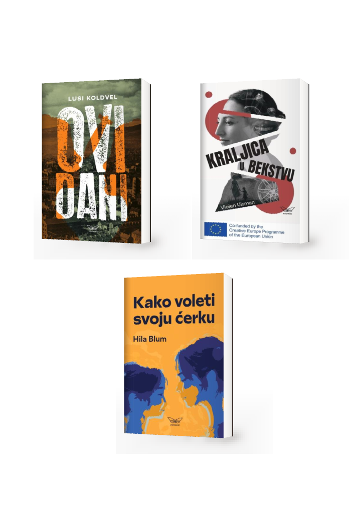 akcija o majkama i ćerkama (3knjige) hila blum lusi koldvel violen uisman